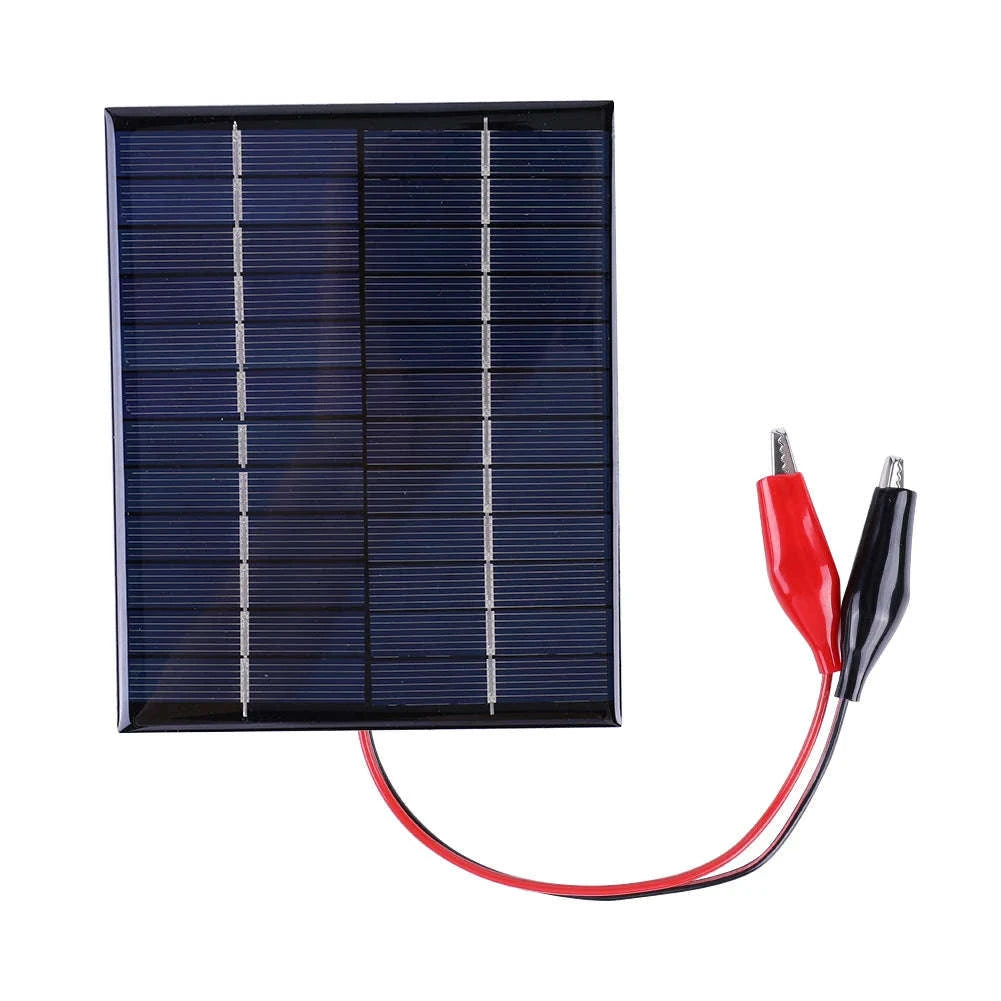 5W 12V Waterproof Mini Solar Panel Module-5W 12V / United States
