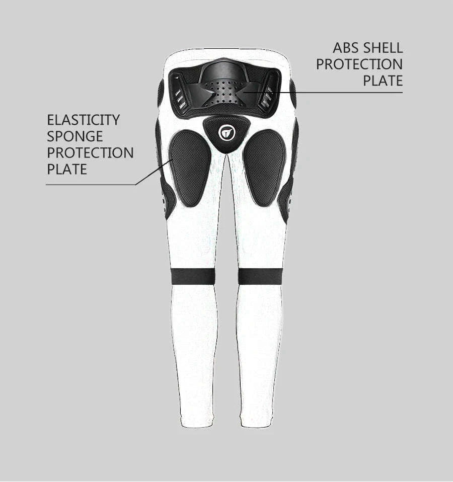 5XL Motorcycle Armor Jacket for Full Body Protection-Long Pants / S