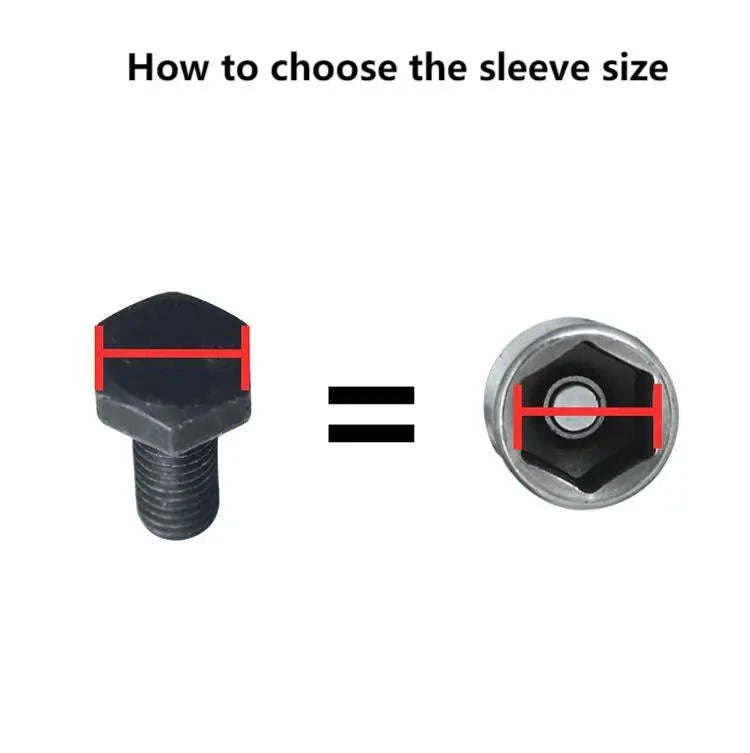 6–13 mm Impact Socket Set Magnetic Nut Driver Kit-6-8-10-13 / CHINA