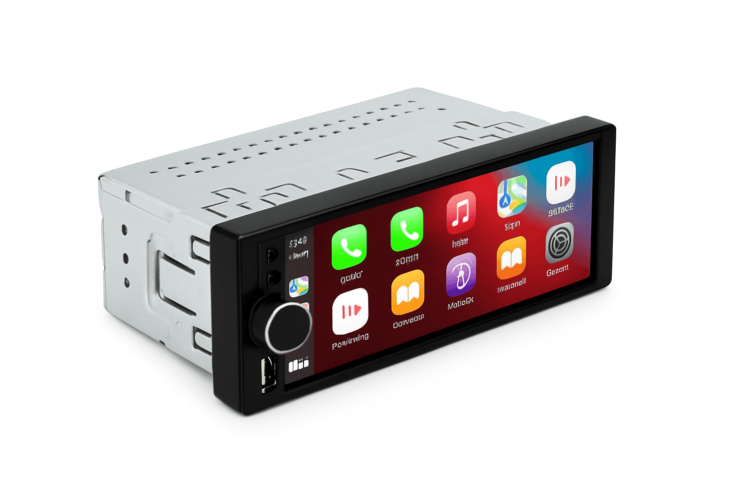 6.86" 1DIN Car Stereo with Wireless CarPlay, Android Auto & BT-OD2