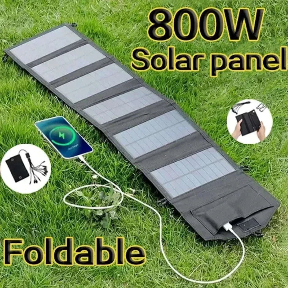 6‑Fold Portable Solar Panel Charger-6-fold solar panel