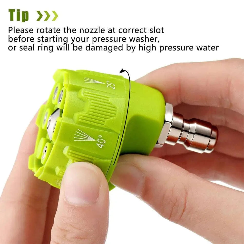 6‑in‑1 Pressure Washer Nozzle-B