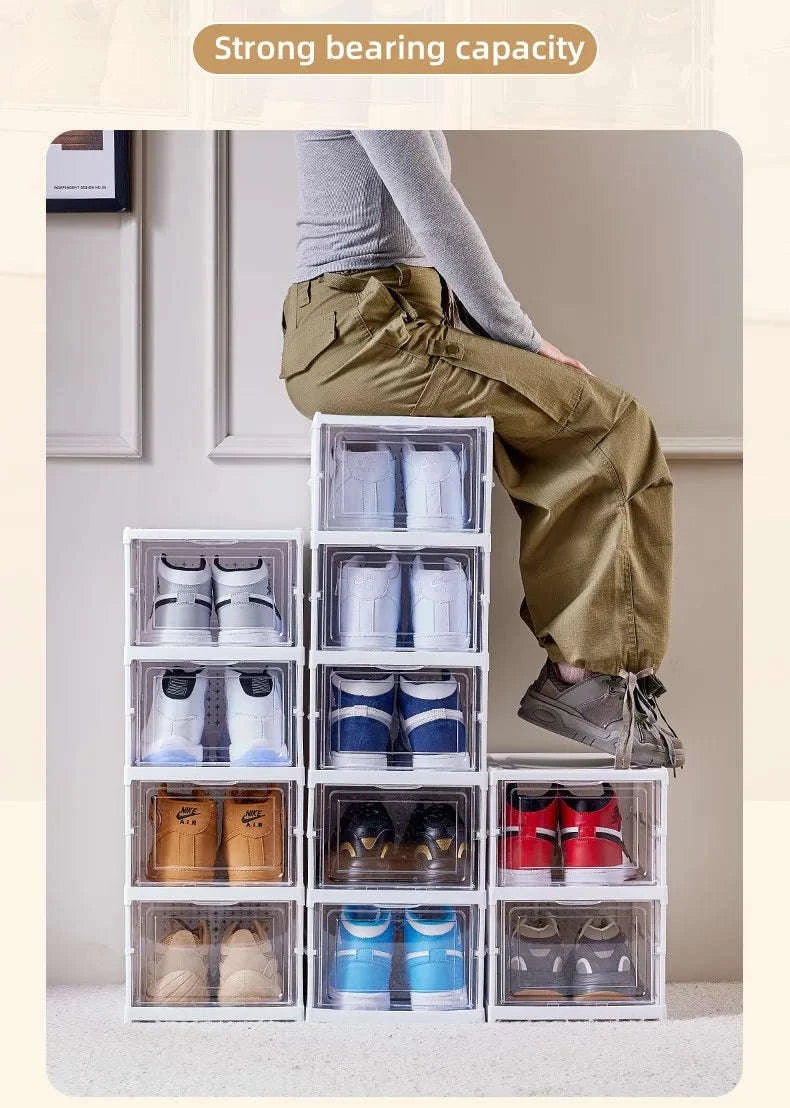 6-Layer Foldable Shoe Organizer Box-3-layer / GERMANY