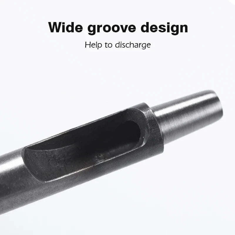 6-Piece Steel Hole Punch Set for Leather, Belts, Paper & Crafts-1-1.5-2-3-4-5mm / United States