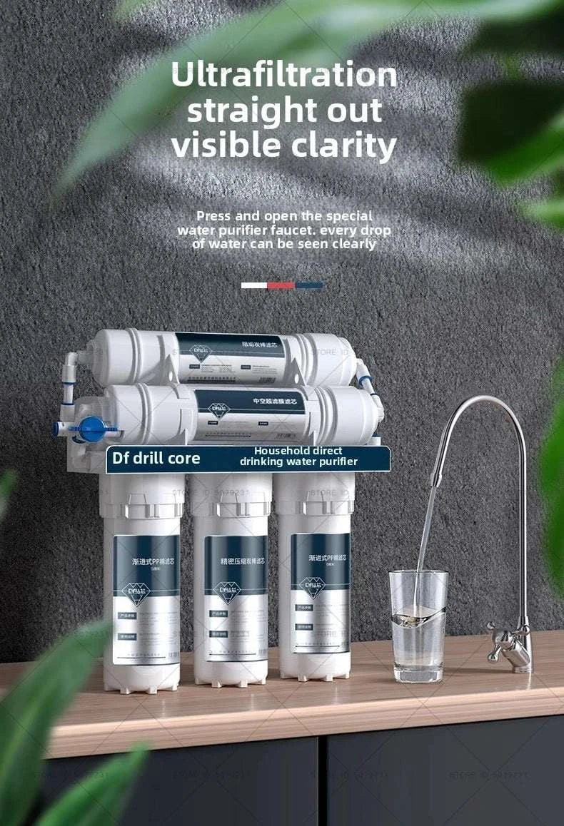 6-Stage Ultrafiltration Water Purifier Non-Electric Kitchen Filter-6STAGE WATERPURIFIER