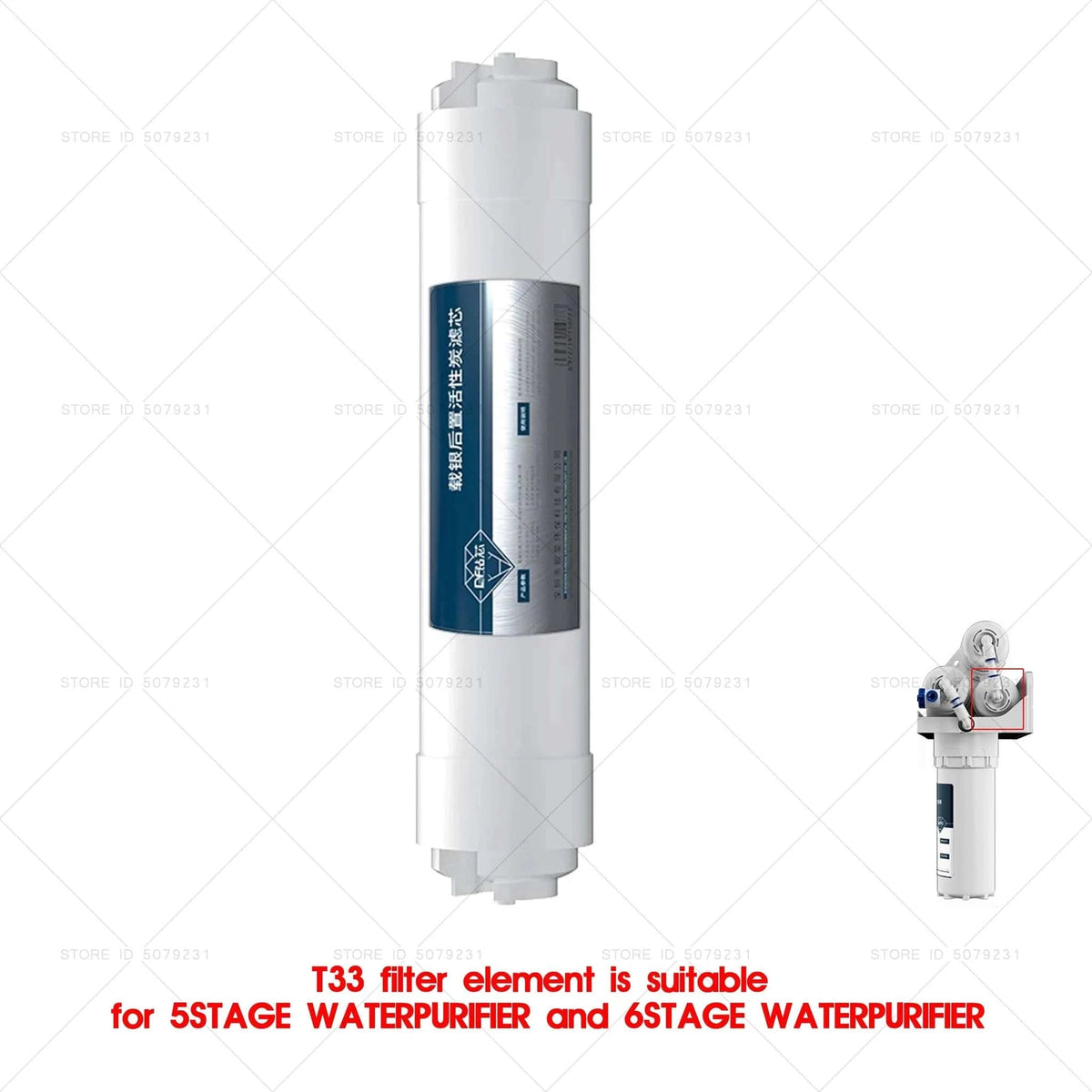 6-Stage Ultrafiltration Water Purifier Non-Electric Kitchen Filter-6STAGE WATERPURIFIER