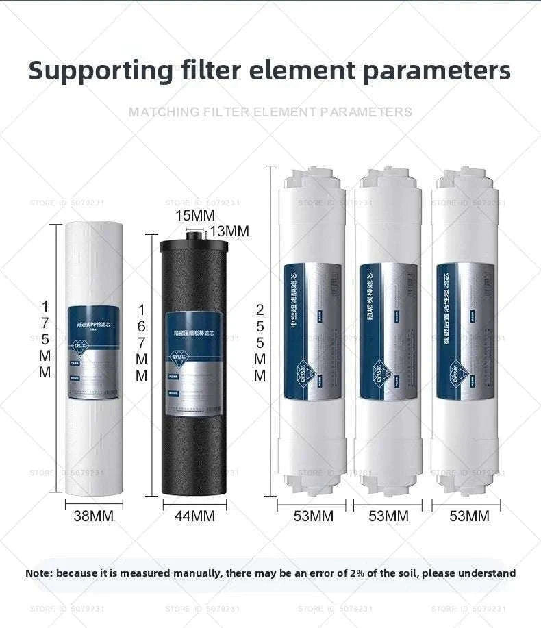 6-Stage Ultrafiltration Water Purifier Tap Filter 1.5L/min-6STAGE WATERPURIFIER