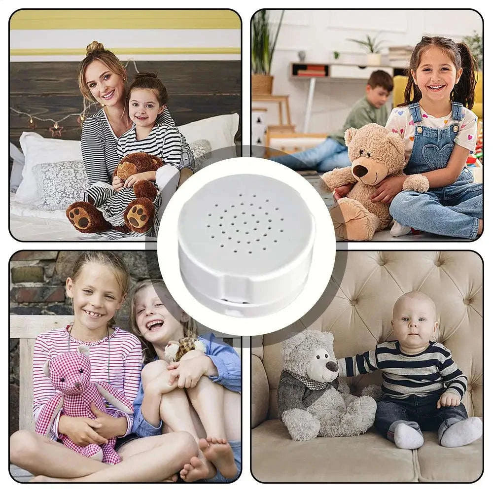 60-Second Recordable Voice Box for Stuffed Animals and DIY Plush Gifts-60 Seconds