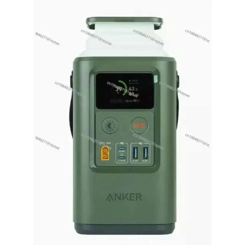 60000mAh Portable Power Bank 192Wh LiFePO4 with Digital Display-Green / China Mainland