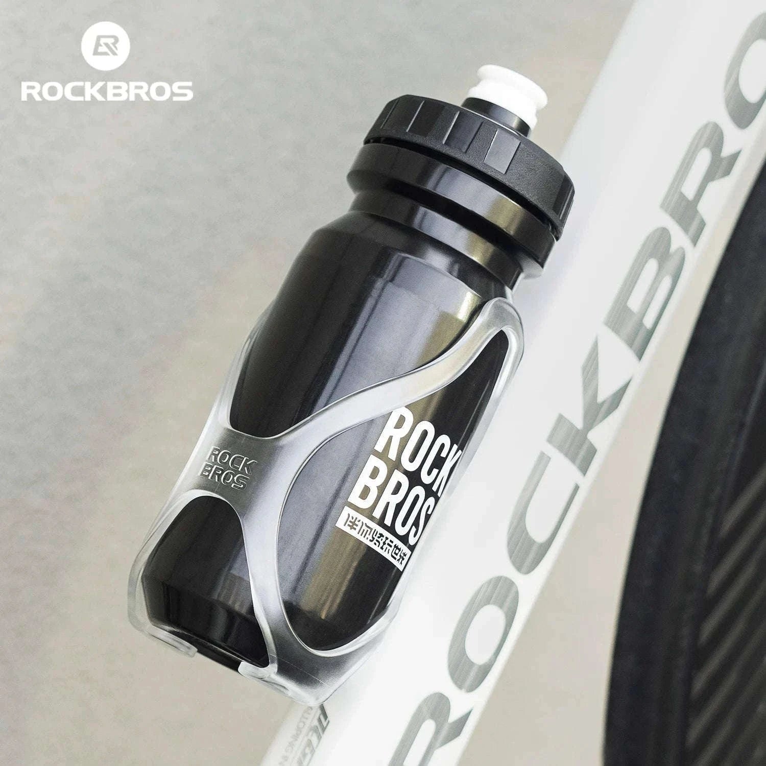 600ml Cycling Water Bottle with Bike Cage-310037001