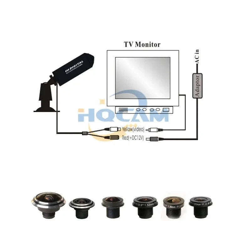 600TVL CCD Mini Bullet Camera with 3.6mm Lens, IP66, DC12V-600TVL / PAL