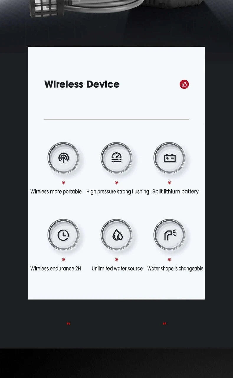 600W Cordless High Pressure Cleaner for Makita 18V Battery-With 2XBattery / Electric / Poland