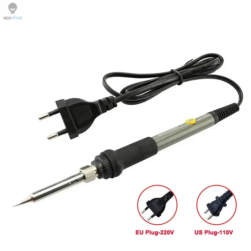 60W Adjustable Temperature Electric Soldering Iron EU 220V / ☆US Plug is110V☆ Welding Iron DIY for Repairing Spy-shop.com