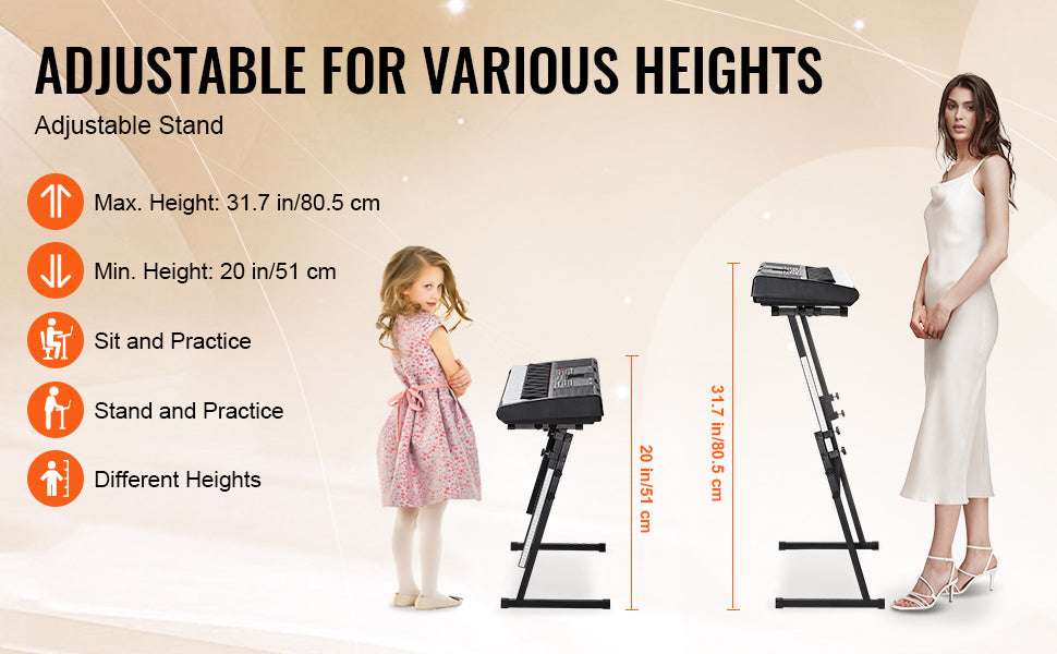 61-Key Digital Keyboard Piano with 200–600 Tones for Beginners-Without Stand / CZECH REPUBLIC