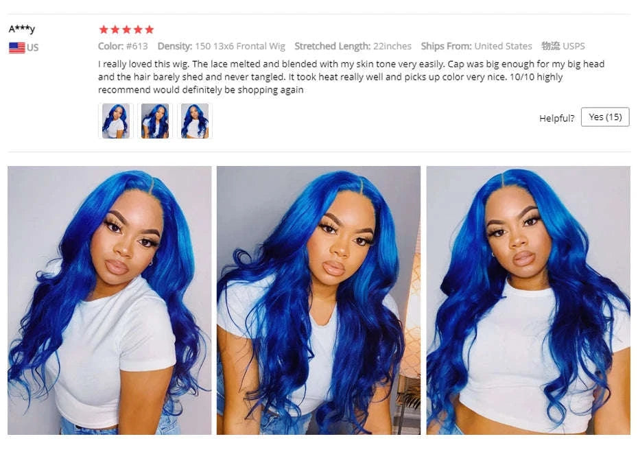613 Honey Blonde Straight Lace Front Human Hair Wig (13x4, 13x6, 360 HD)-360 HD Frontal Wig / 42inches / 200 Density|United States