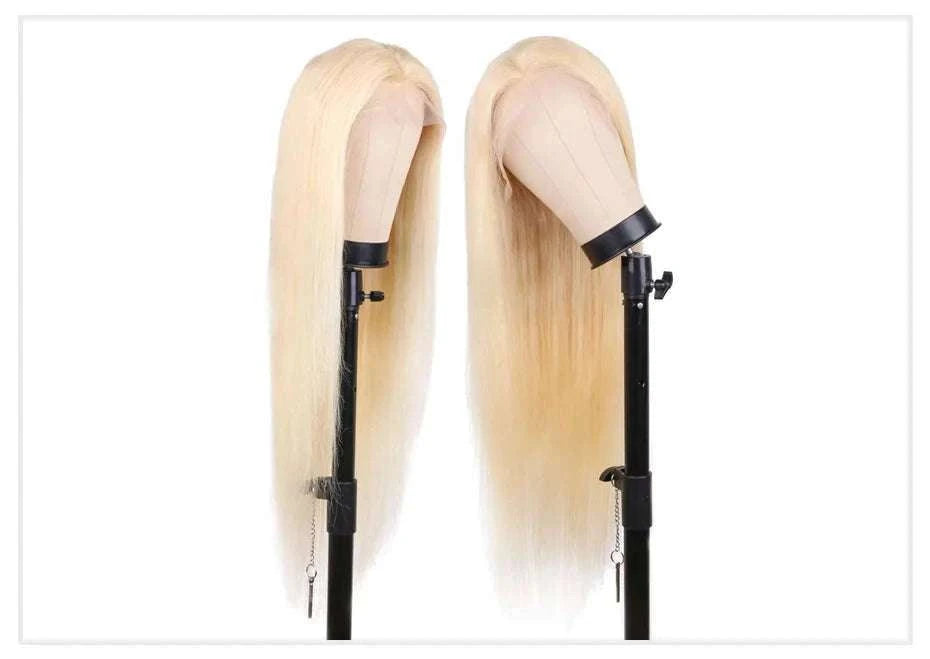 613 Honey Blonde Straight Lace Front Human Hair Wig (13x4, 13x6, 360 HD)-