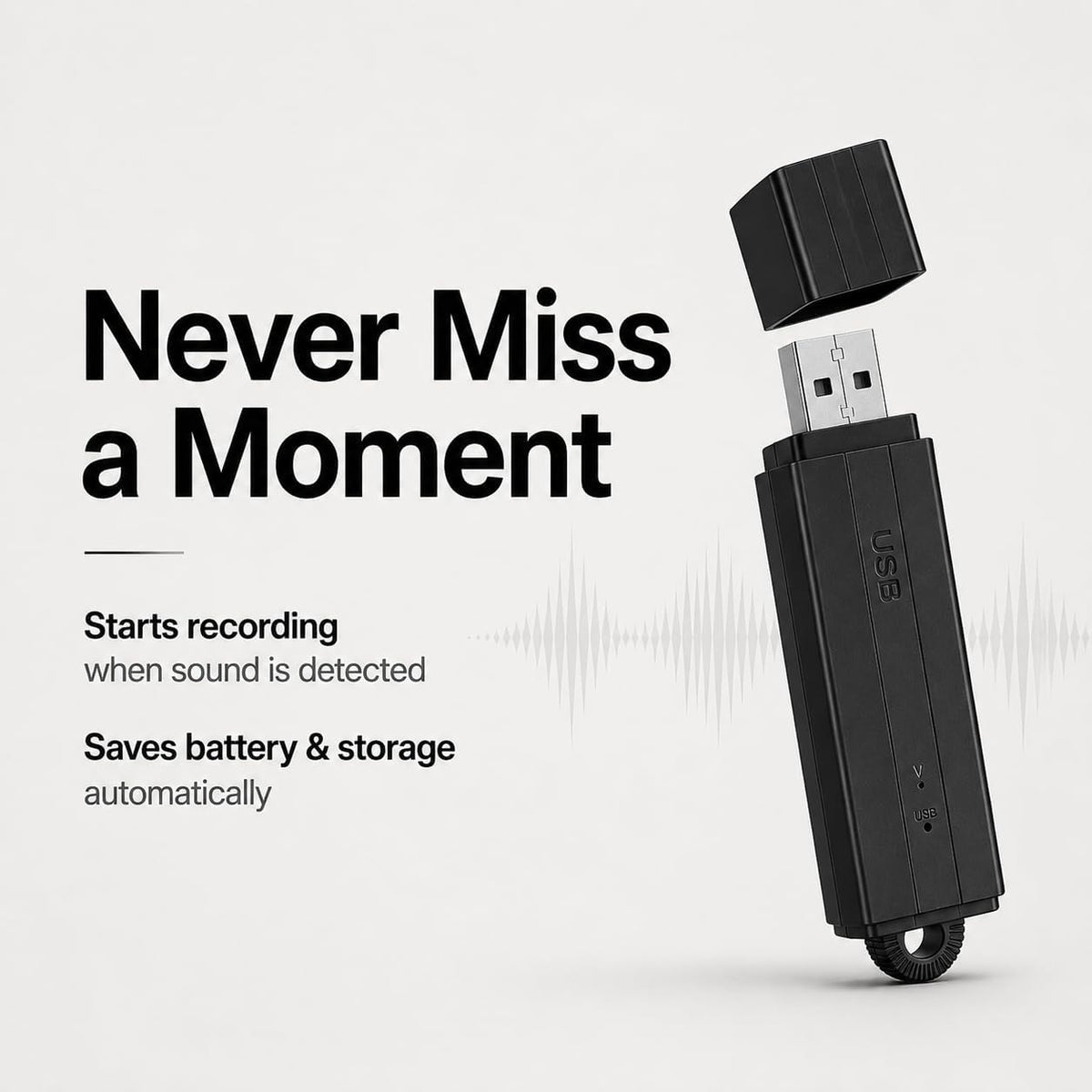 USB Voice Recorder - Ultra Long Standby