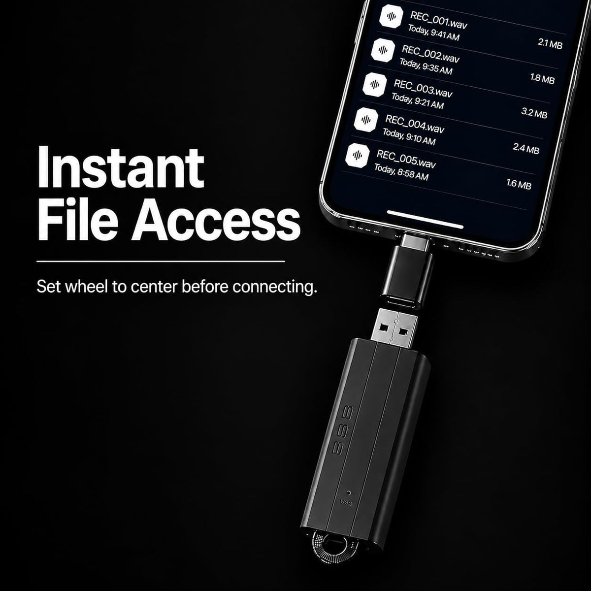 USB Voice Recorder - Ultra Long Standby