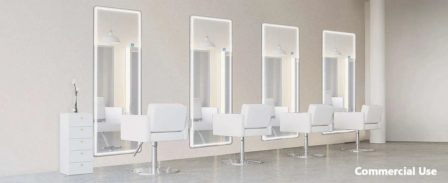 64" x 21" Full Length Floor Mirror with Aluminum Frame-1 piece / United States