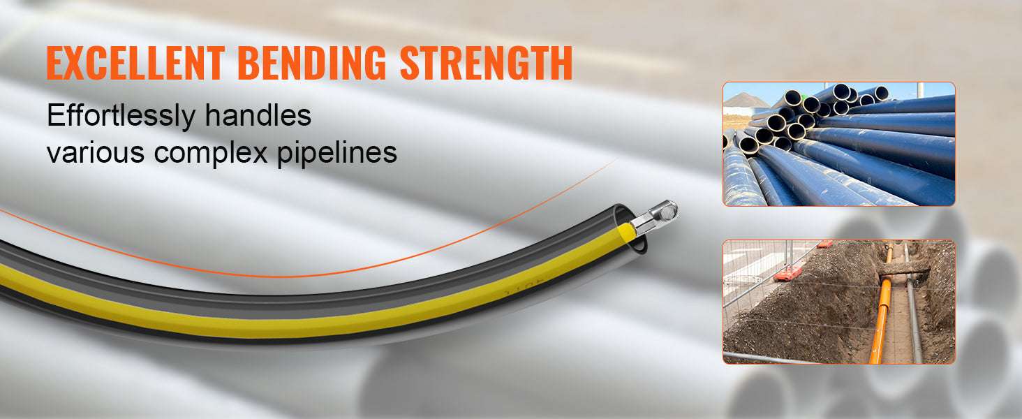 656ft Fiberglass Fish Tape Wire Puller with 5/16in Rodder-200m 8mm / spain