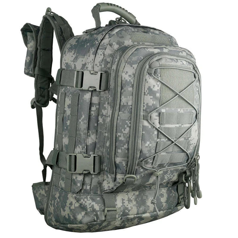 65L Outdoor Tactical Backpack-Brown / United States