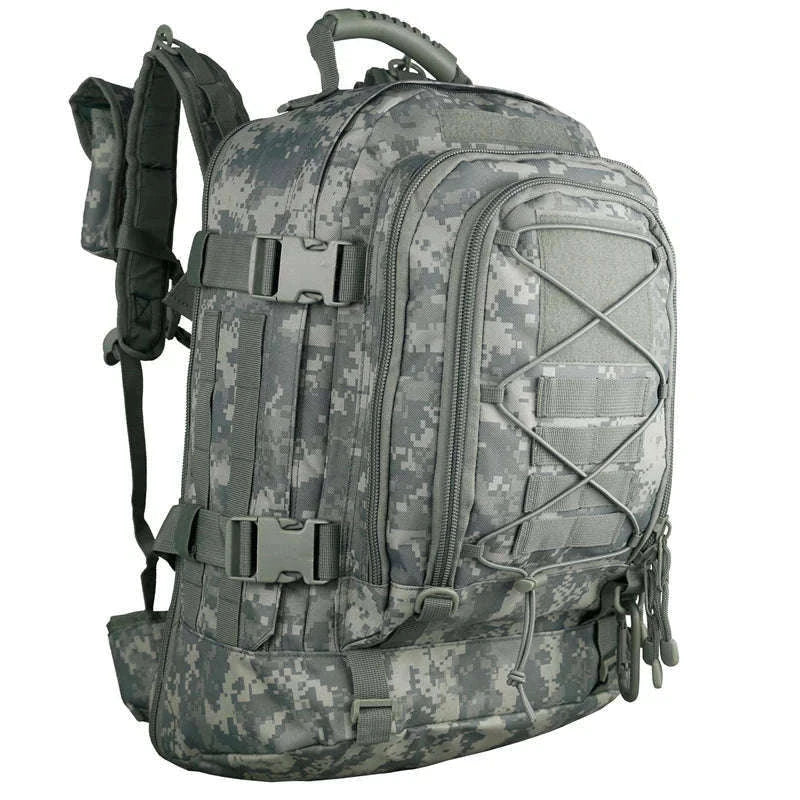 65L Outdoor Tactical Backpack-Brown / United States