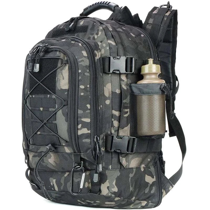 65L Tactical Military Backpack for Camping, Hiking & Travel-CP / United States