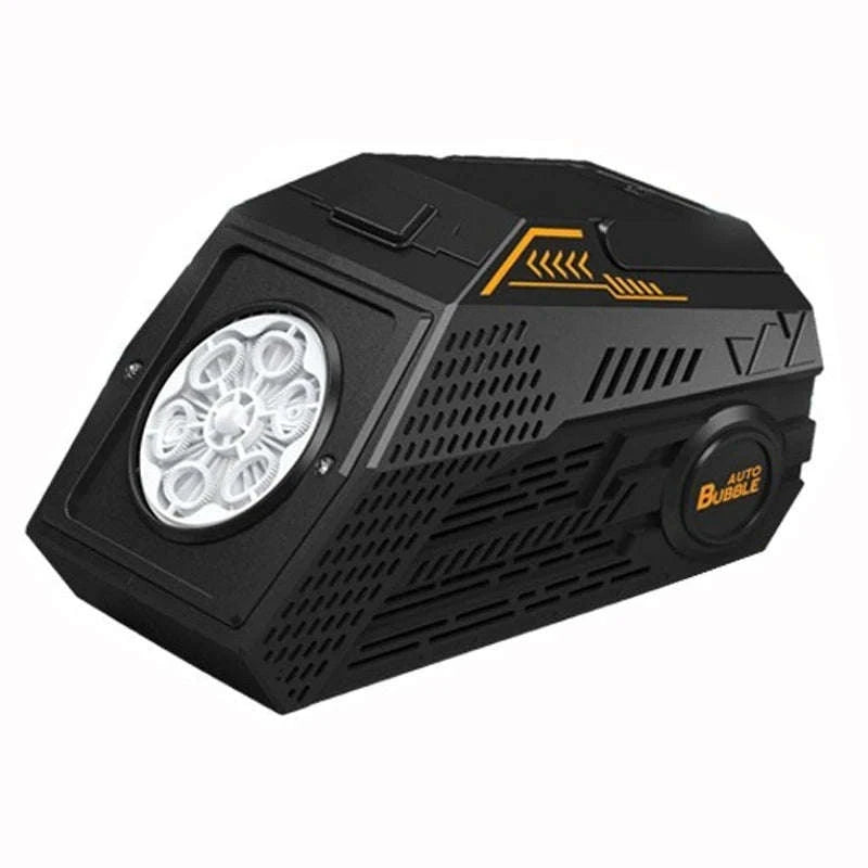 69-Hole Bubble Gun with Lights and Rechargeable Power-Rabbit