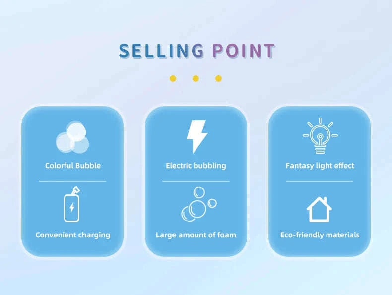 69-Hole Bubble Gun with Lights and Rechargeable Power-Rabbit