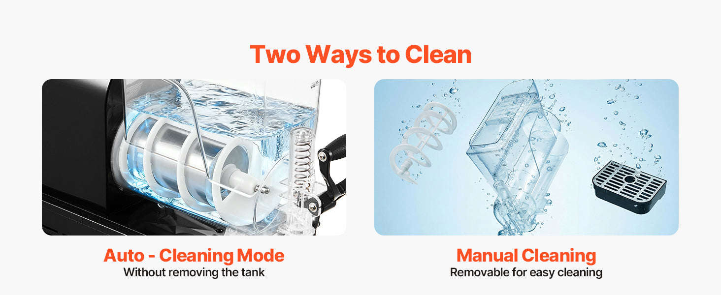 6L Commercial Slushy Machine with Self-Cleaning-1x6L / United States