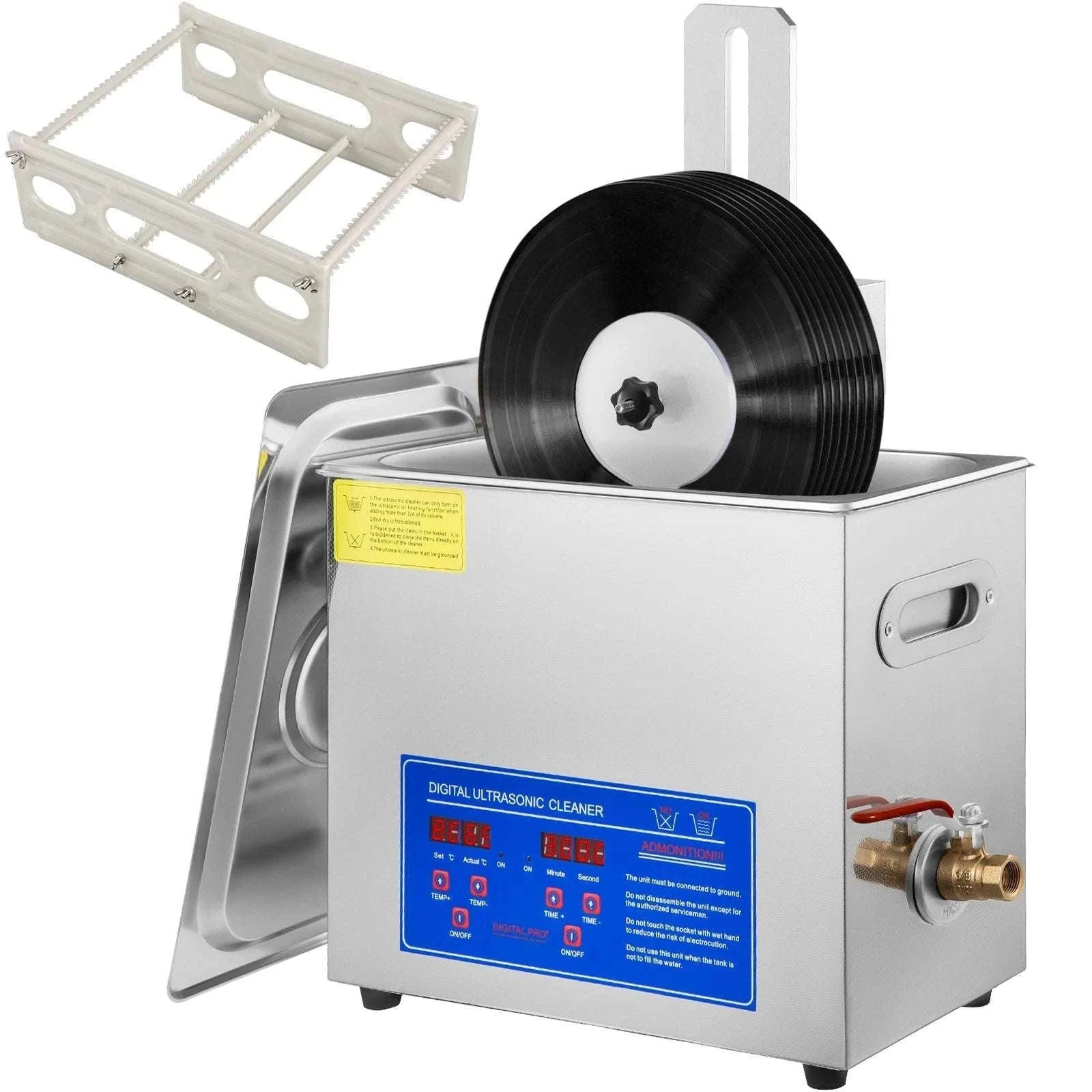 6L Ultrasonic Vinyl Record Cleaner for 7–12 Inch Records-6L / spain