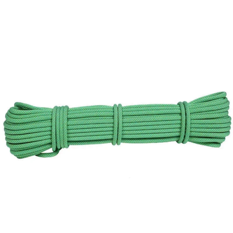 6mm Auxiliary Rope for Camping and Mountaineering-yellow / 20M