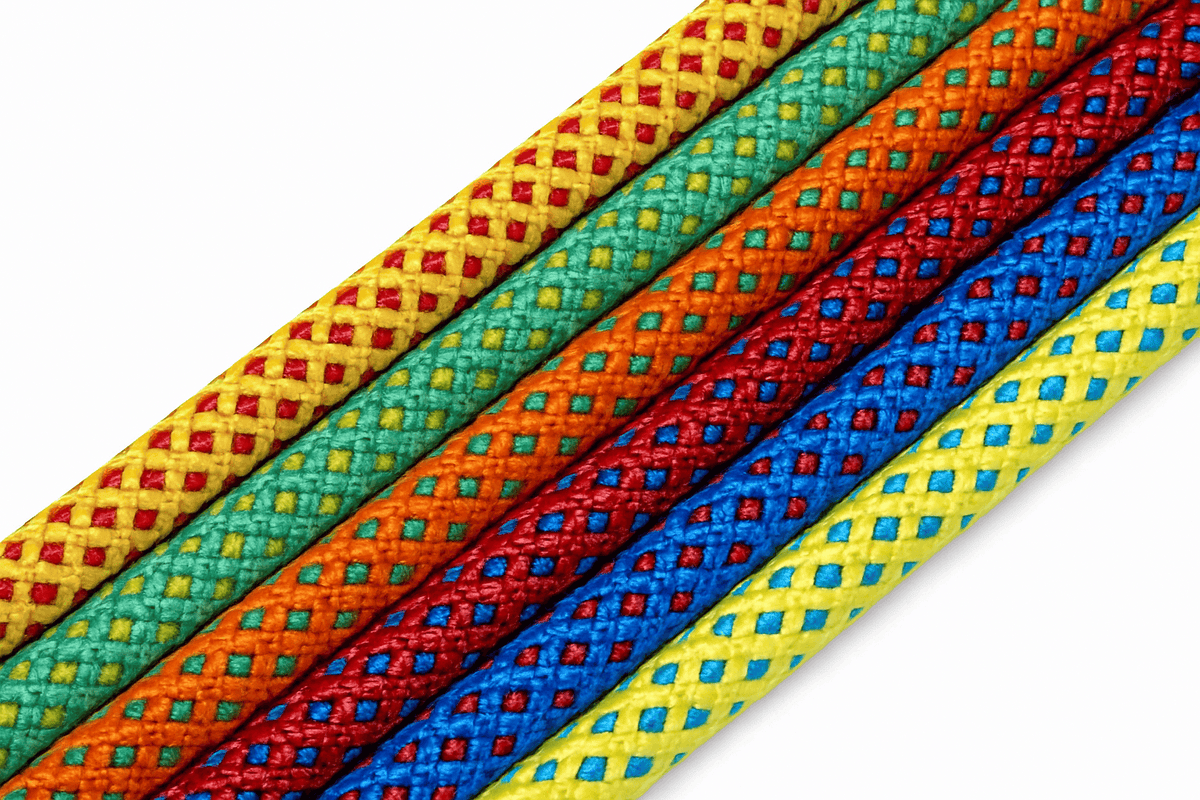 6mm Auxiliary Rope for Camping and Mountaineering-yellow / 20M