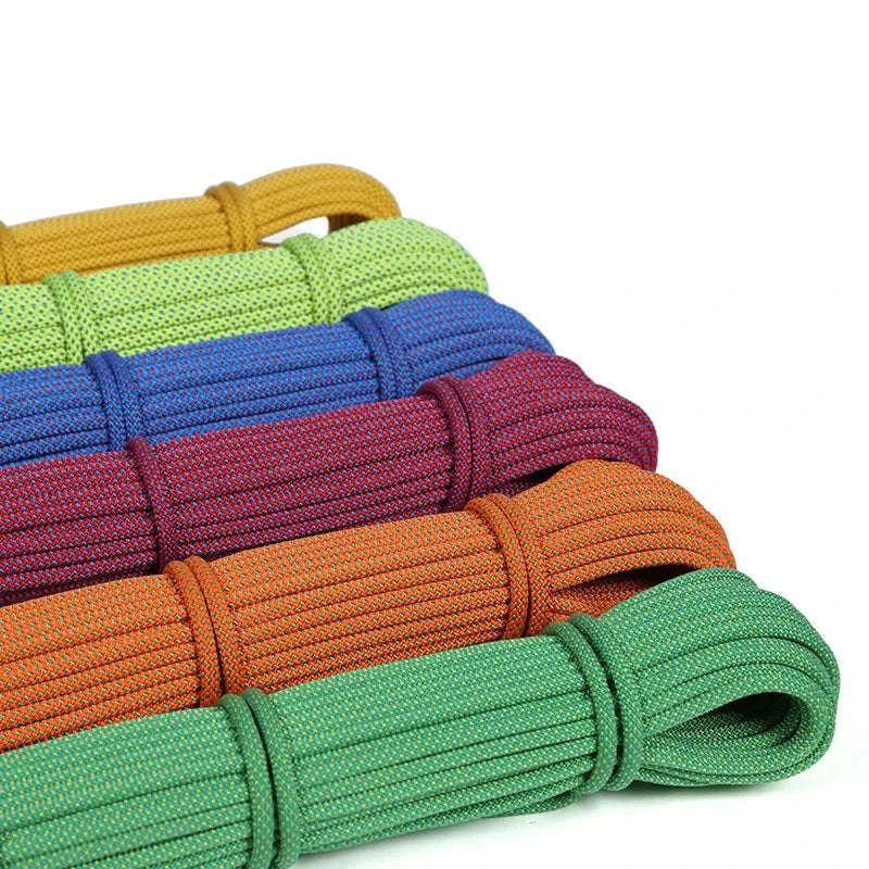 6mm Auxiliary Rope for Camping and Mountaineering-yellow / 20M