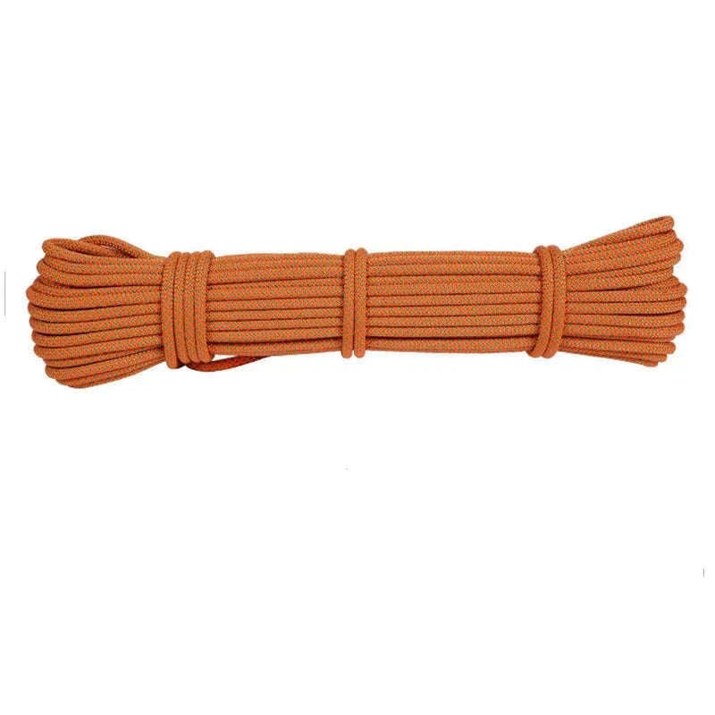 6mm Auxiliary Rope for Camping and Mountaineering-yellow / 20M