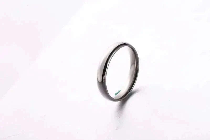 6mm Titanium Wedding Band Ring for Daily Comfort-Rose Gold / 7