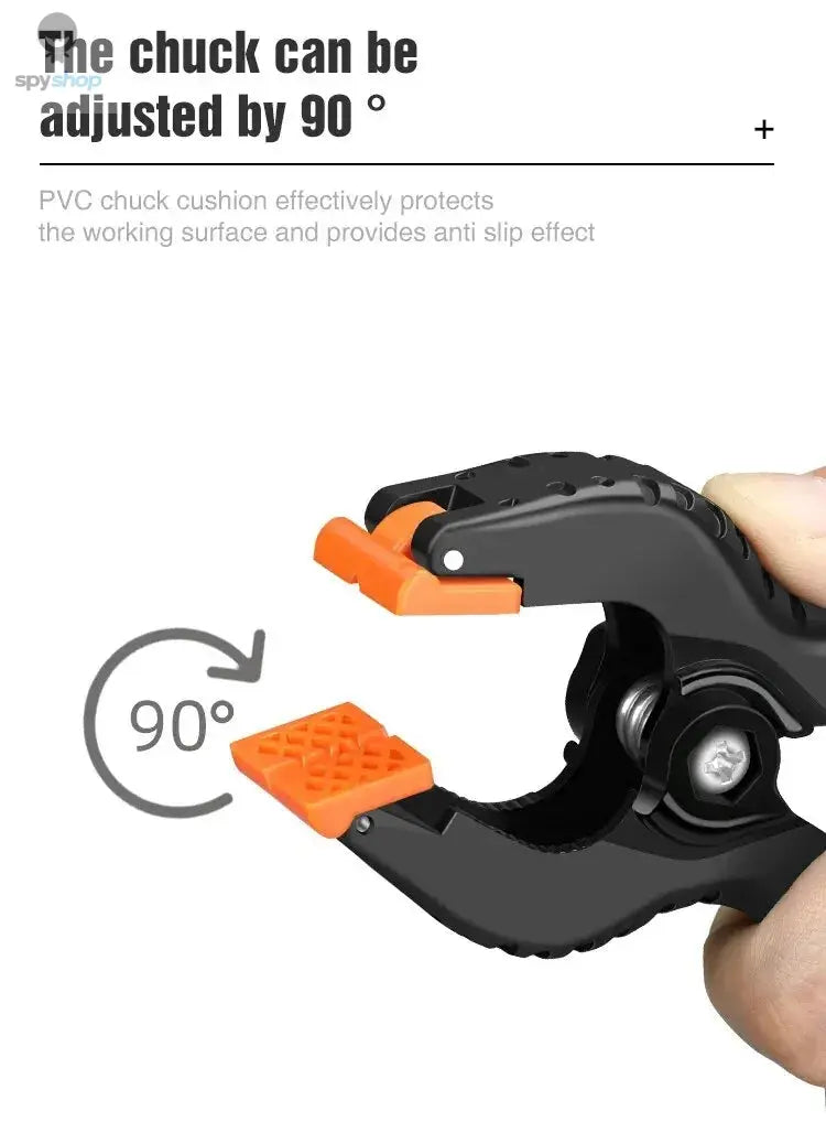 6pcs 3inch Spring Clamps Heavy Duty Plastic For Background Muslin Canvas Paper Chromakey Screen Clip Photo Studio Carpenter Tool