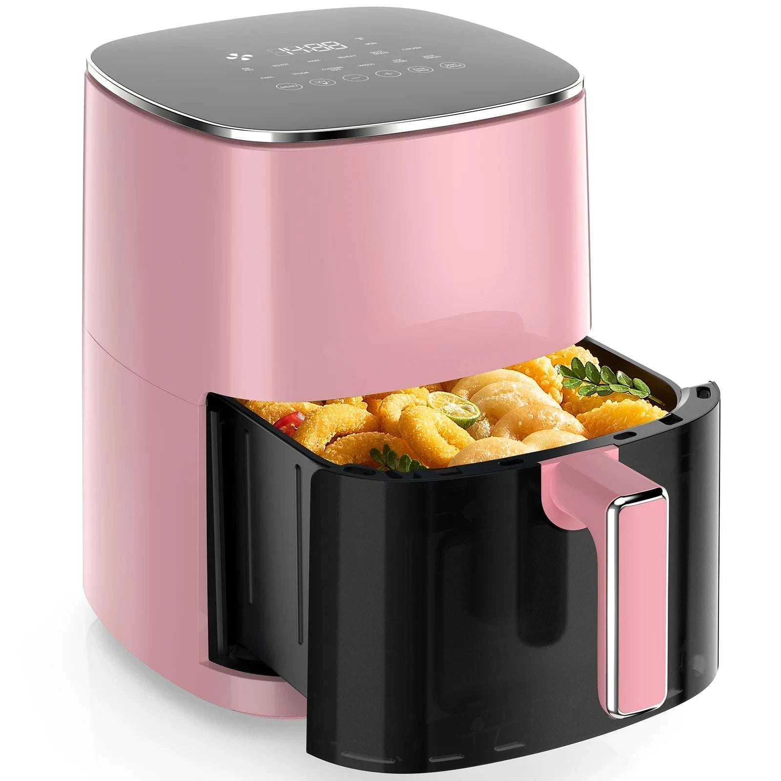 6QT Air Fryer with Window, 12-in-1 Cooking up to 400°F-