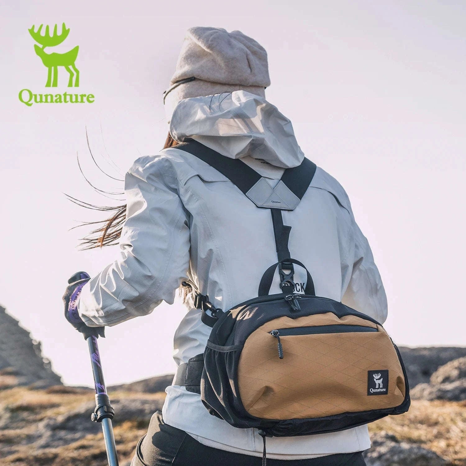 7.9L Lightweight Hiking Backpack with Detachable Strap-YB003-GN