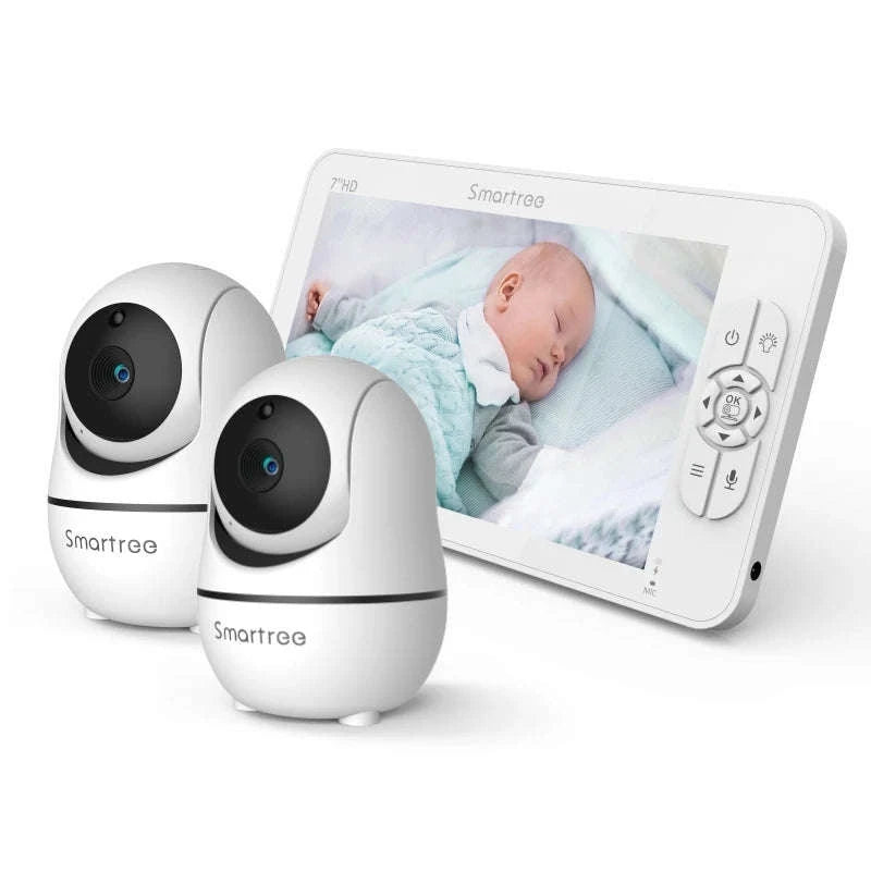 7" HD Baby Monitor with 1080P Display, Night Vision & 1000ft Range-AU / China Mainland
