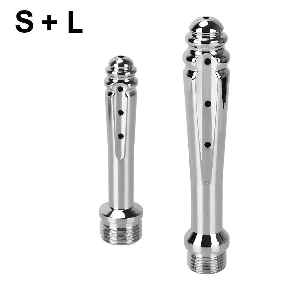 7-Hole Metal Anal Cleaner Nozzle-S