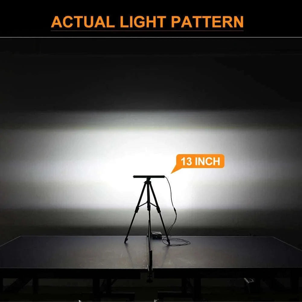 7 Inch 120W LED Work Light Bar for 12V/24V Vehicles-Flood-8IN-Y