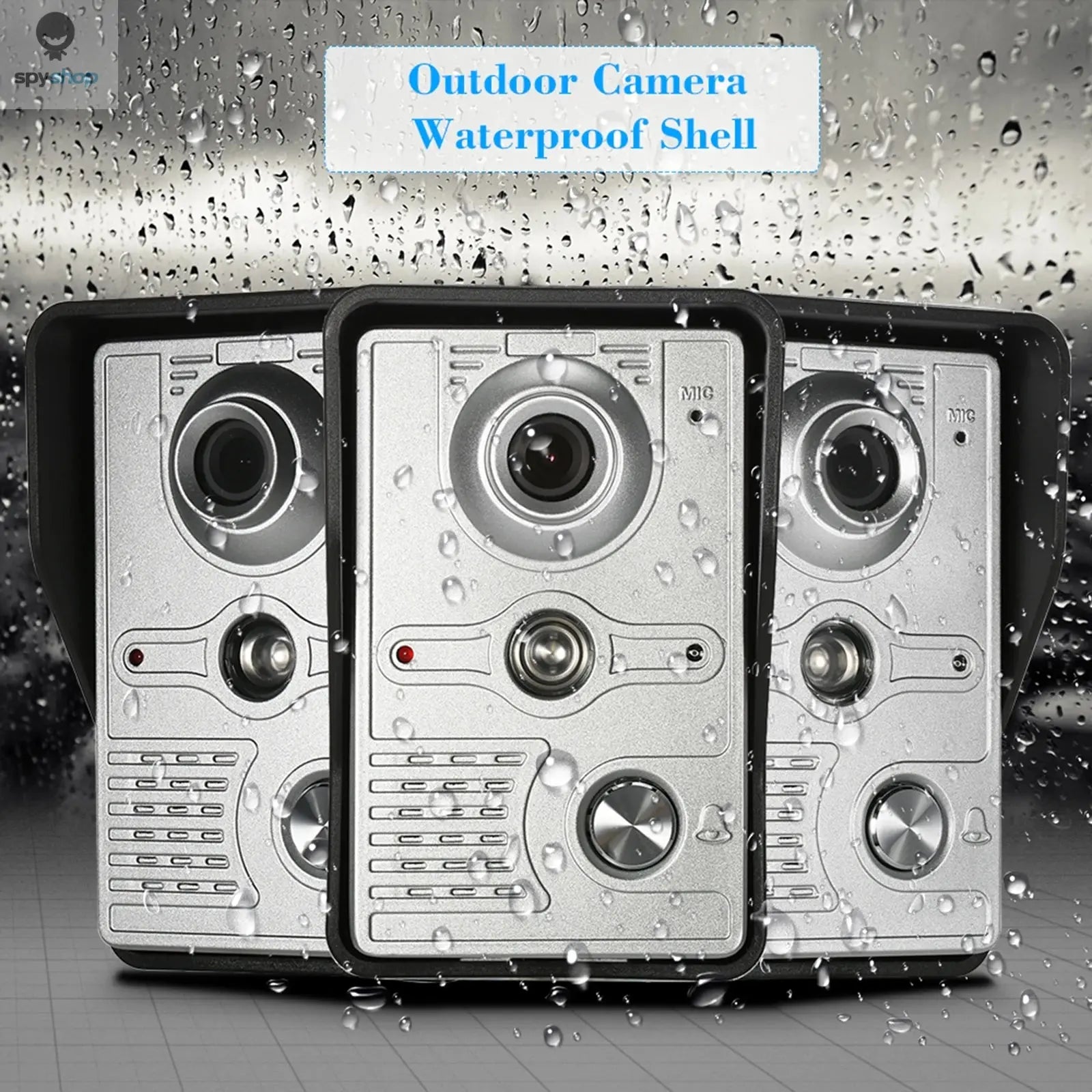 7 inch Wired Video Doorbell Indoor Monitor IR-CUT Outdoor Camera Visual Intercom Two-way Audio Remote Unlock Video Door Phone Spy-shop.com