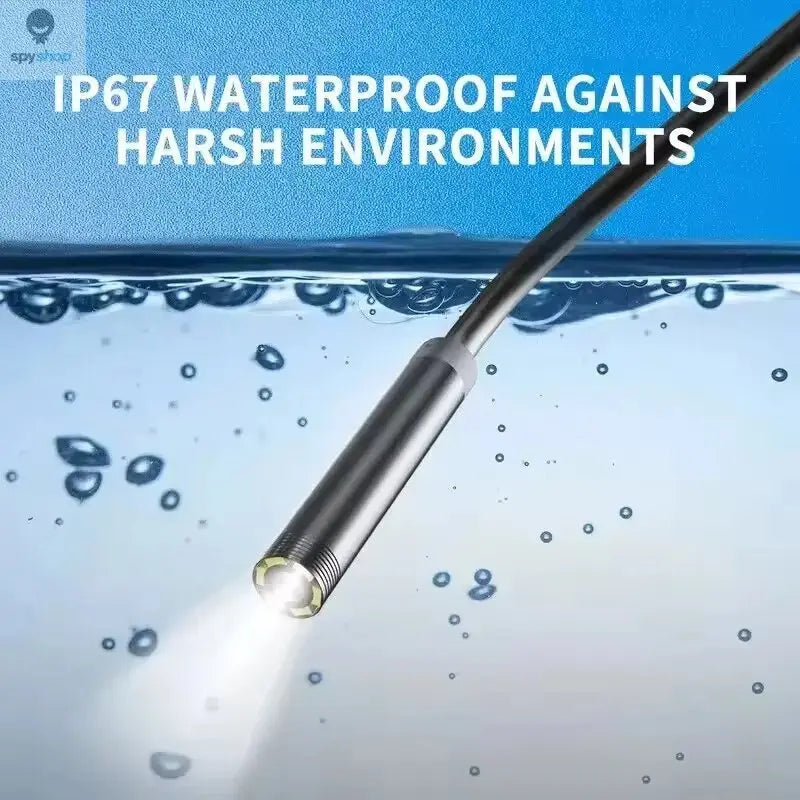 7.0MM TYPE-C Endoscope Camera IP67 Waterproof 6 LEDs Adjustable USB Android Flexible Inspection Borescope Cameras for Phone PC Spy-shop.com