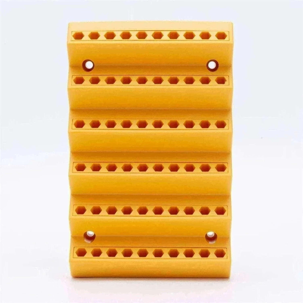 70-Slot Hex Bit Holder and Drill Bit Storage Organizer-Blue