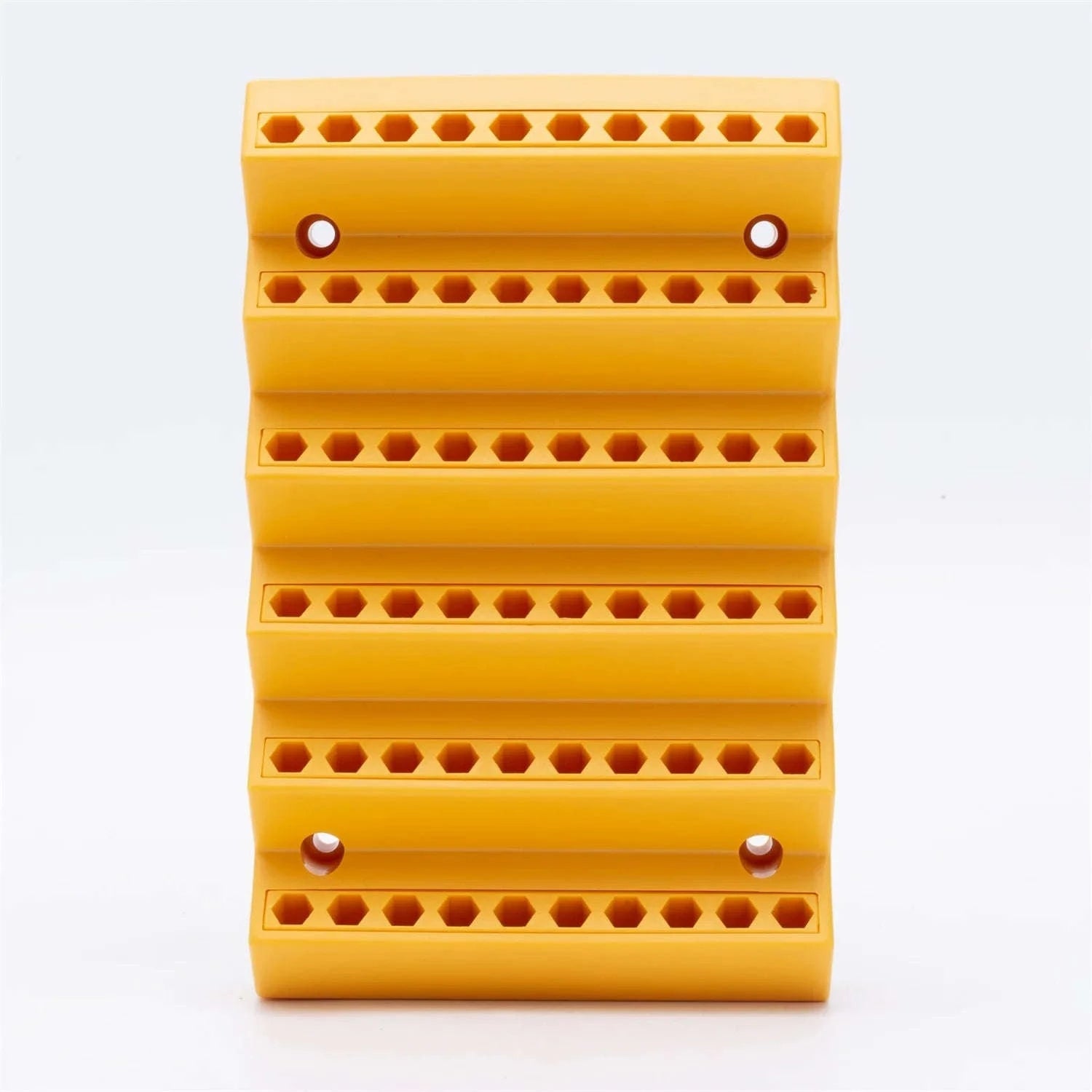 70-Slot Hex Bit Holder and Drill Bit Storage Organizer-Blue