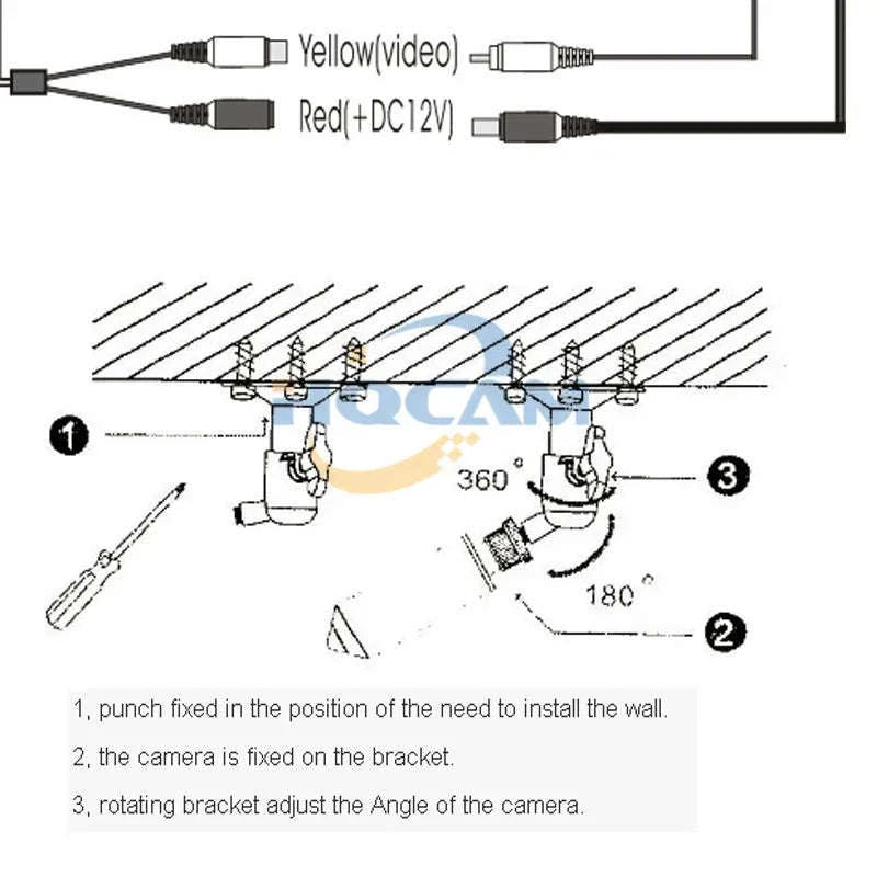 700TVL Sony CCD Outdoor Bullet CCTV Security Camera, DC12V-NTSC
