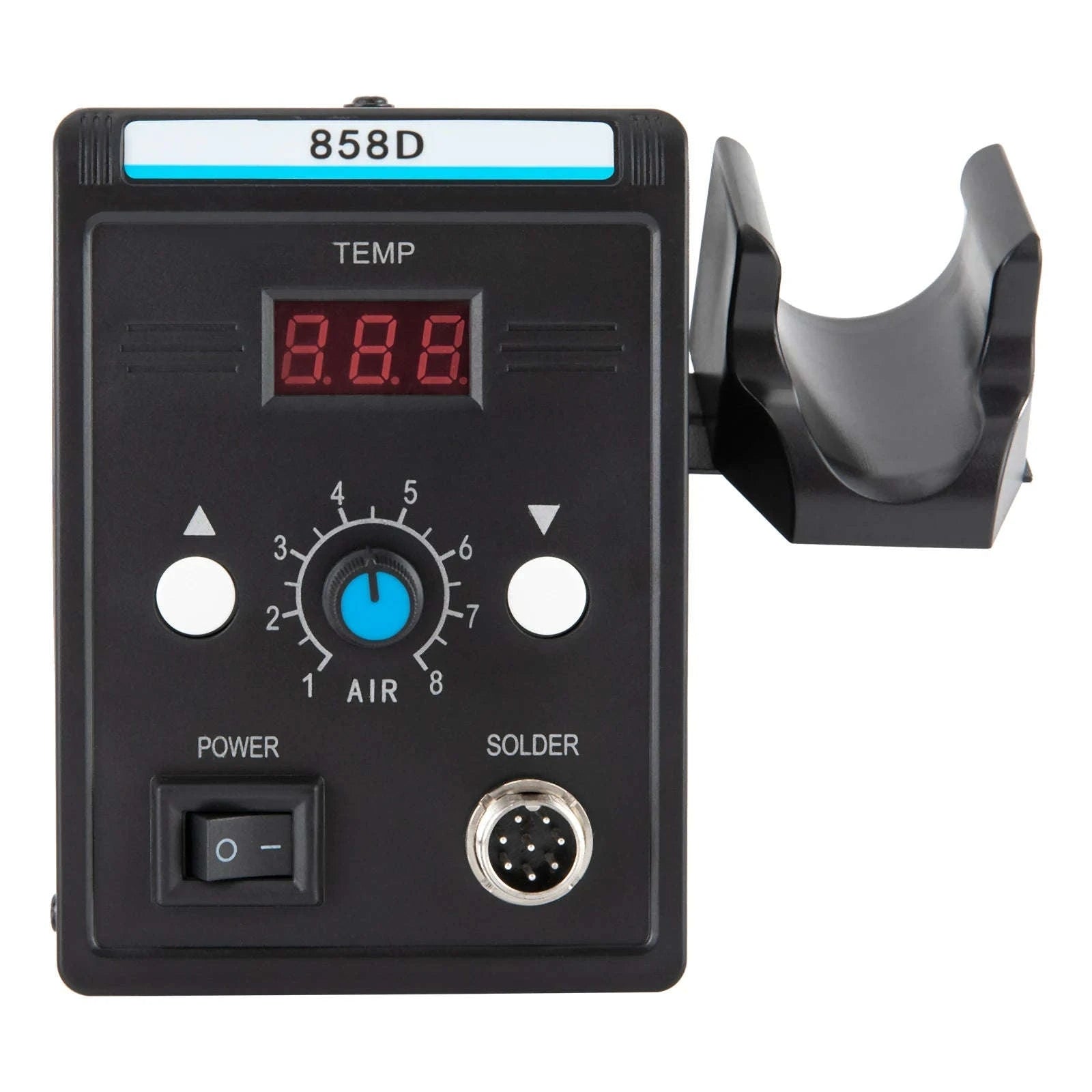 700W Hot Air Rework Station with LED Display-black / United States