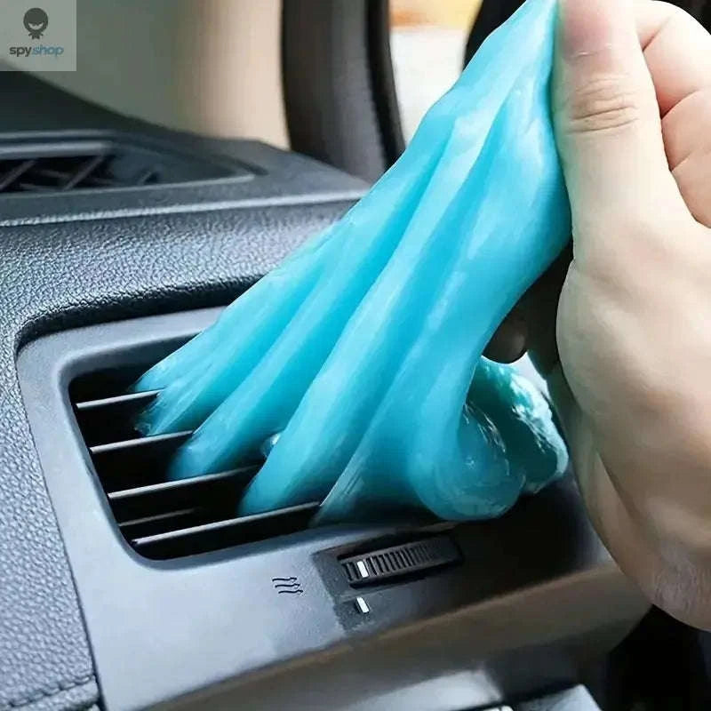 70g Car Cleaning Gel Slime for Auto Vents & Keyboards-Blue