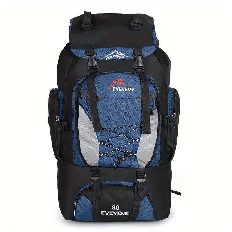 70L Outdoor Sports Backpack for Hiking, Camping and Travel-United States / Dark blue